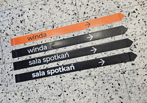 Pasy naprowadzające w Bibliotece Witomino